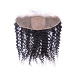Deep Wave 13x4 Lace Closure Raw Human Hair Lace Front Closure Piece