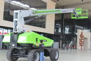 Quality 360kgs Telescopic Boom Lift Horizontal Outreach 21.1m For Indoor and outdoor wholesale