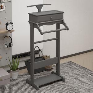 Quality Floor stand clothes valet stand with Stroage jewelry shelf wholesale