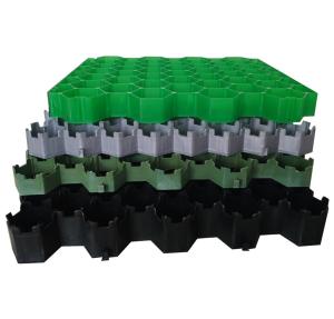 Quality 500*500*40 Non-slip Stall Flooring Grid for Plastic Grass Paving in Greening System wholesale