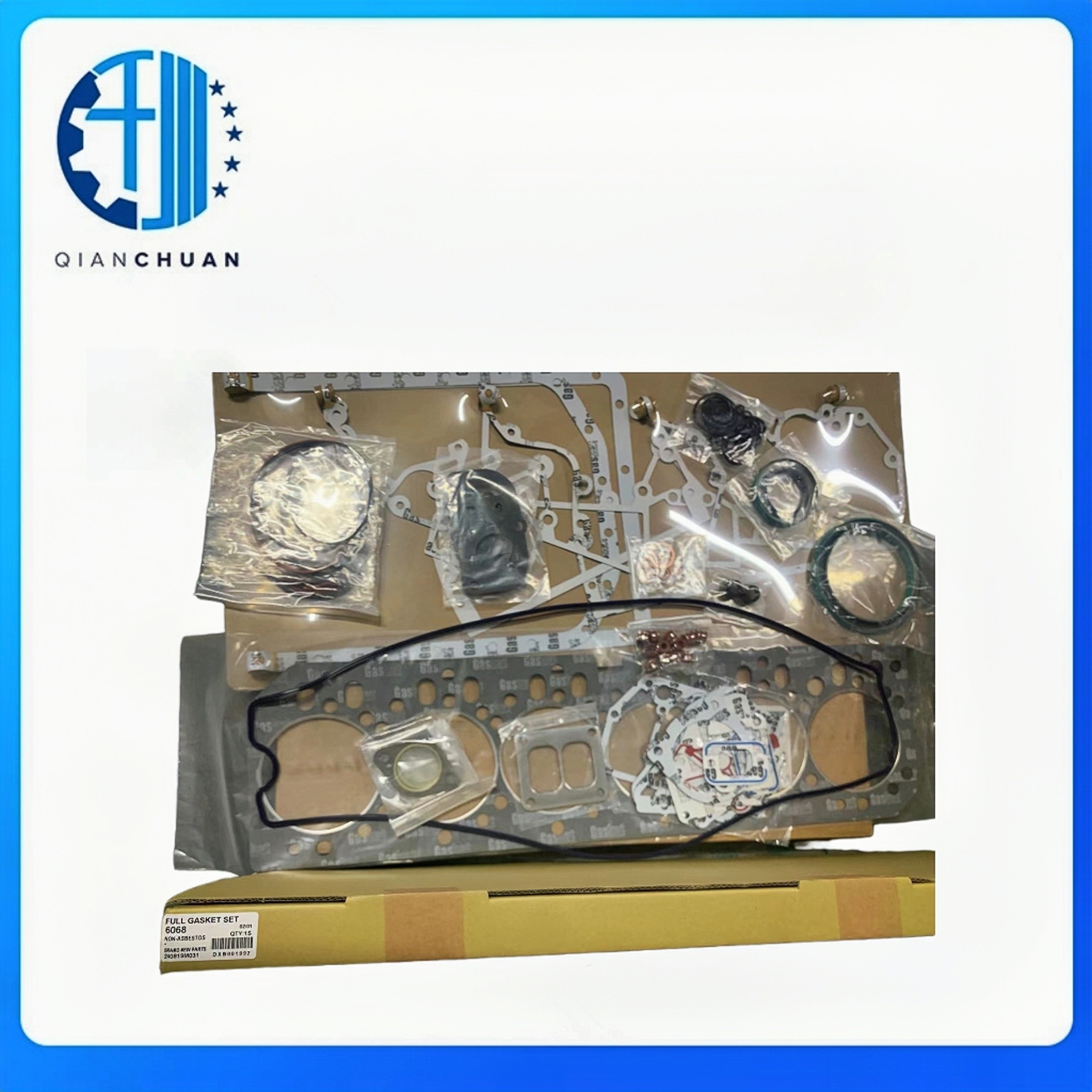 Overhaul Gasket Kit RE55512 For John Deere 6068H Fitting For Engine Spare Part