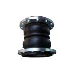 EPDM Double Sphere Expansion Joint Pipe Fittings Small Pump Flanged Rubber