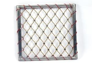 Quality Diamond Strongest Type Tend Knotted Ss Rope Mesh AISI304 For Zoo Enclosure wholesale