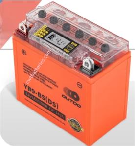 Quality Smart 12V 9AH ATV Battery Digital Display For Quad Bike OUTDO YB9-BS DS wholesale