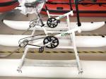 Water Bicycle With inflatable PVC tube in white color Two person