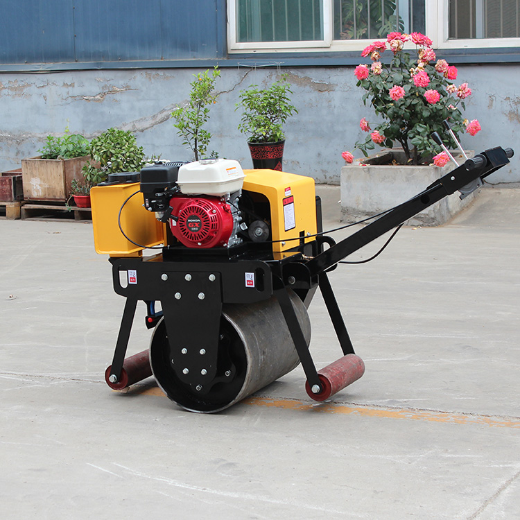 KYB Hydraulic Pump Single Drum Soil Asphalt Road Roller Compactor for Compaction