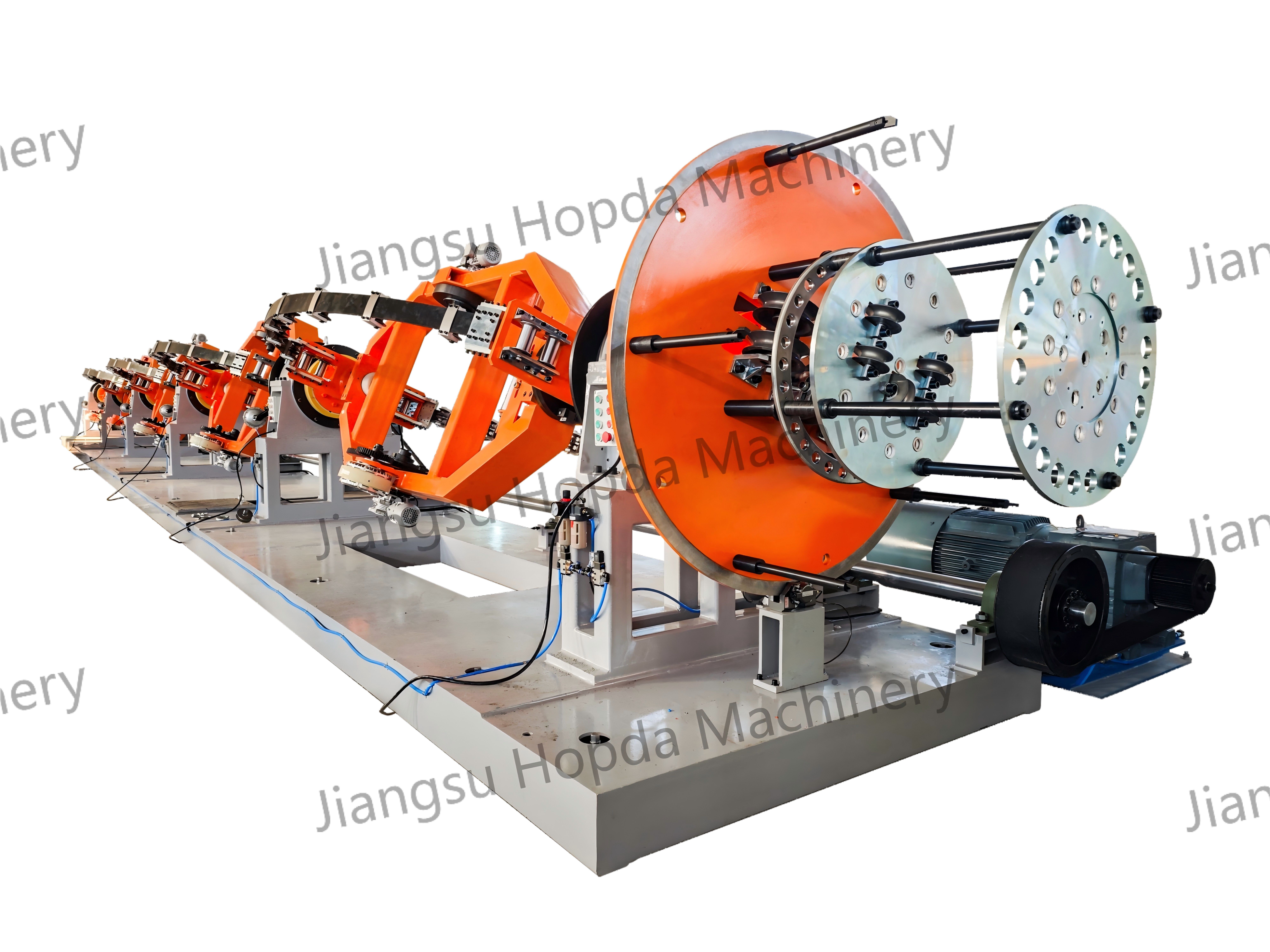 1000mm 1+4 PLC Skip Strander Machine For Phone Cable Untwist