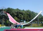 Exciting Theme Park Fiberglass Pool Slide With 12 Months Warranty