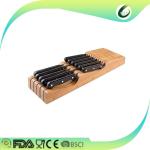 wholesale kitchen knife set with bamboo knife block