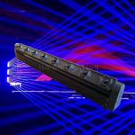 Factory Directly Price Blue DJ Laser 8 Eyes Moving Head Bar Lights for Events