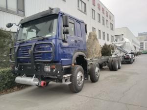 Quality SINOTRUK HOWO Oil Tank Truck Chassis 400HP 8X4 LHD 50 Tons 40CBM wholesale