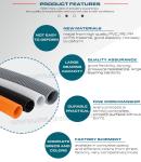 Polyethylene PE Standard Flexible Conduit (UL94-HB), AD7~AD108 Unslitted