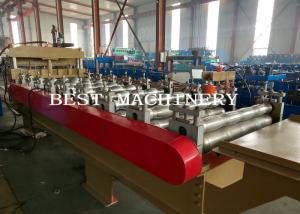 Quality PLC Control 380V Roof Tile Roll Forming Machine 380v / 50HZ PPGI / GI Material wholesale
