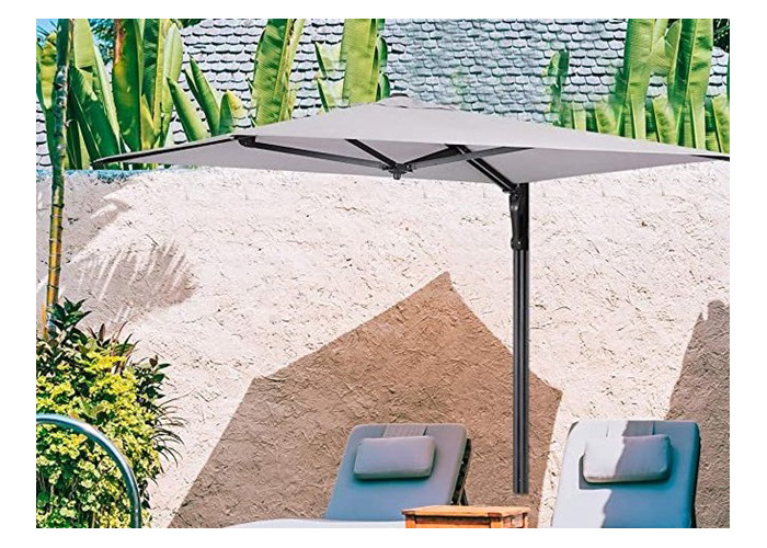 2.5m Green Color Garden CE Wall Mount Parasol