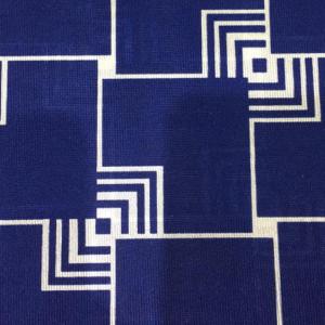 Quality Anti Dustmite Polyester Tricot Fabric , 85g/M2 Navy Blue Polyester Fabric wholesale