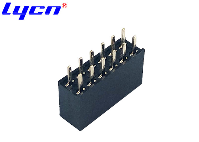 Y Type Terminal 2.54 Mm Pitch Female Connector Height 11.0mm 3.0 AMP