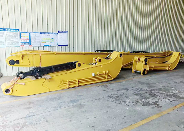 19m Pile Lifting Height Excavator Pile Driving Arm / Excavator Mount Pile Driver Boom