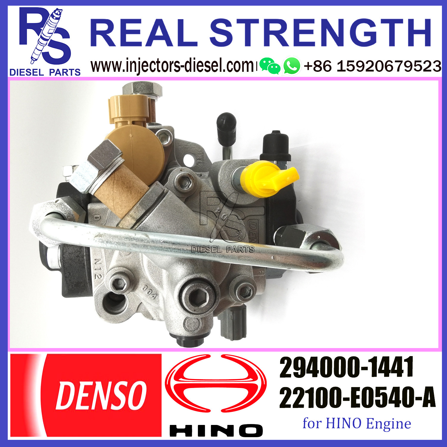 HP3 Common Rail Denso Fuel Injection Pump 294000-1440 294000-1441 For HINO N04C 22100-E0540 22100-E0540-A