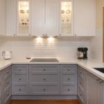 Custom Size European Style Kitchen Wall Cabinet with Guaranteed and Modern