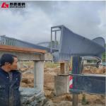 Prefabricated Steel Truss Pedestrian Bridge Lightweight Structural Steel Bridge