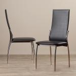 Home 150kgs 88cm High Back Upholstered Dining Chairs