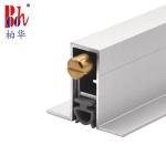 Acoustic Door Bottom Seals Automaticlly Drop Down Concealed Dustproof Weatherstr