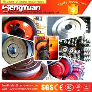 Quality Electric double girder overhead bridge cranes wheels wholesale