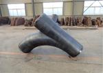 A106b 30° Y Shaped Oblique Pipe Fittings Tees Special Shaped
