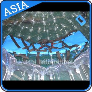 Quality TPU Transparent Inflatable Grass Zorbing Ball with Safety Harnesses wholesale