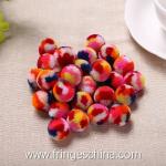 Wholesale Colorful DIY Multicolored Pom Pom Ball For Hat Costume Christmas