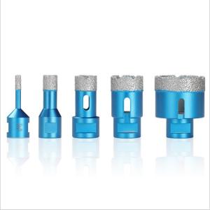 Quality Wet Dry Diamond Core Cutting Bits Set For Porcelain Tile Diamond Masonry Bit 40x10x60xM10 wholesale