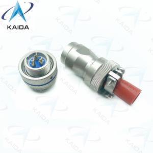 Quality YGD Series YGD26N1003K32 Plug Connector Electroless Nickel 3 Female Pins wholesale