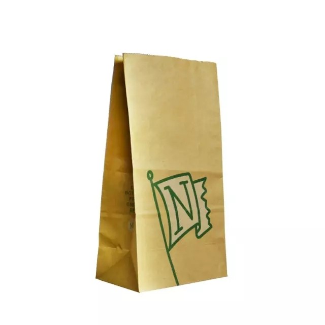 Eco-Friendly Customized Paper Bags Grip For Bread Packaging