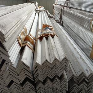 Quality AISI 301 304 Decorative Ss Angle Bar Cold Rolled 12m wholesale