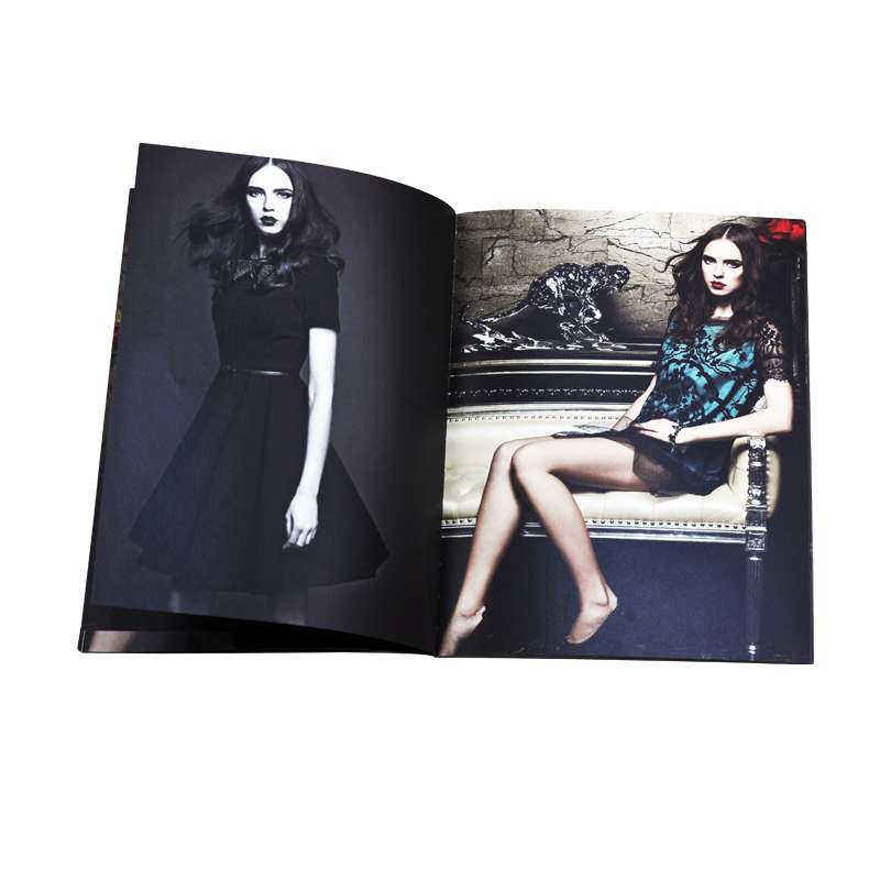 Perfect Binding Brochure Catalogue Printing Lamination Surface Finishing