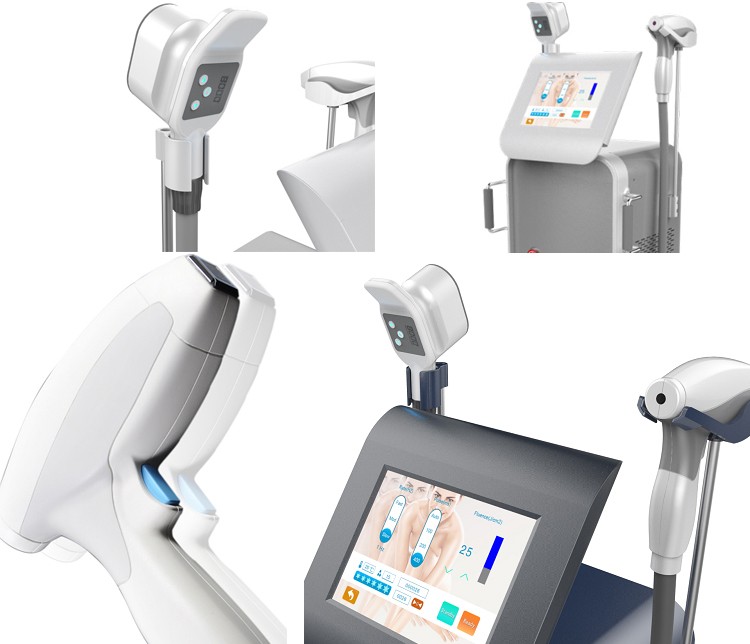 High Power 808nm Diode Laser Hair Removal Machine With Crystal Sapphire Cooling Tip