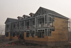 Quality Anti Corrosion 200x90mm Q345B Modular Steel House wholesale