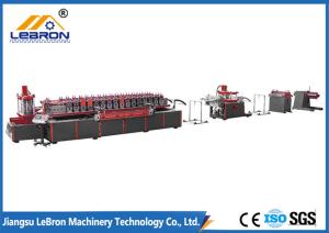 Quality 10m/min Strut Channel Roll Forming Machine , Mobile Roll Forming Machine φ80mm Shaft wholesale