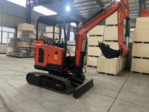 Quality Casting Iron Steel Mini Excavator Machine For Widely Turning / Digging Depth Of 1600mm wholesale