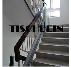 Quality 300kg Stainless Steel Rail Economic Wheelchair Inclined Platform Lift With Emergency Stop Funciton For Railway Station wholesale