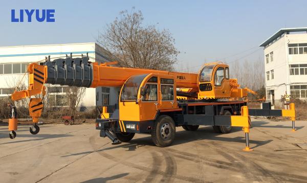 6 Ton Mobile Hydraulic Mini Crane Truck Homemade Chassis Construction Truck
