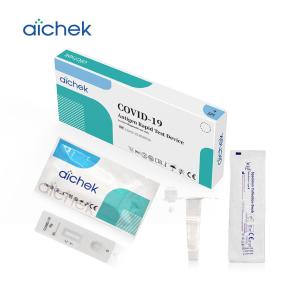 Quality 25 Packs COVID19 Rapid Test Kit Aichek 15 Minute Antigen Test wholesale