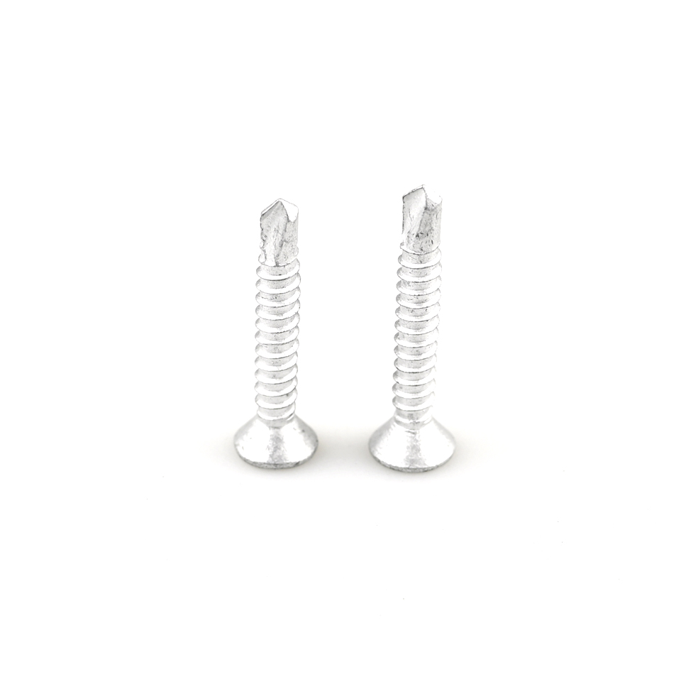 Ruspert Coated Flat Head Phillips Cross Recess Tek Screws for Steel Construction