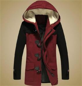 Quality Fleece Fabric Men Winter Hooded Anorak Jacket Breathable Anti Wrinkle wholesale