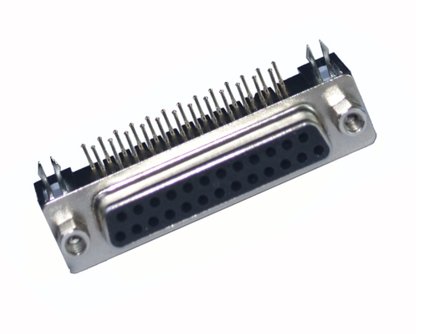 Black Gray 25 Pin D Sub Male Connector 3 Row DB15 DB25 DB9 Type