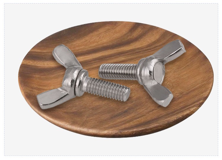 Metric Measurement Alloy Steel Wing Nuts M4 M5 M6 M8 M10 for Precise and Long-lasting Fastening