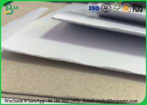 Quality Recycled Pulp C1S Coated Duplex Board Grey Back 23&quot; * 36&quot; For Clothing Tag wholesale