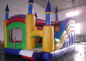 Quality Commercial Castle Combo Bounce House / Residential Inflatable Combo wholesale