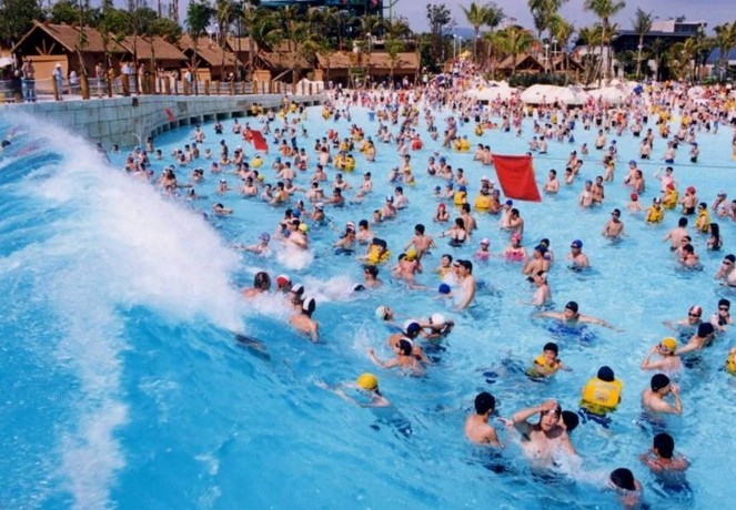 Fiberglass Water Slide Tubes Amusement Park Games / Customized Water park