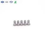 Stainless steel / zinc plated pressure riveting self clinch stud screws FHS M2.5